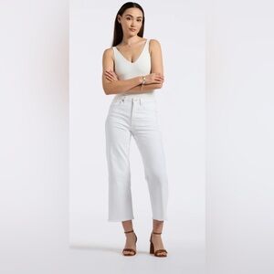 Buffalo |  Leigh - Hi Rise Wide Leg Crop Jeans